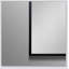 Armoire à pharmacie 26 po x 30 po à fixation murale ou encastrée en métal noir avec miroir