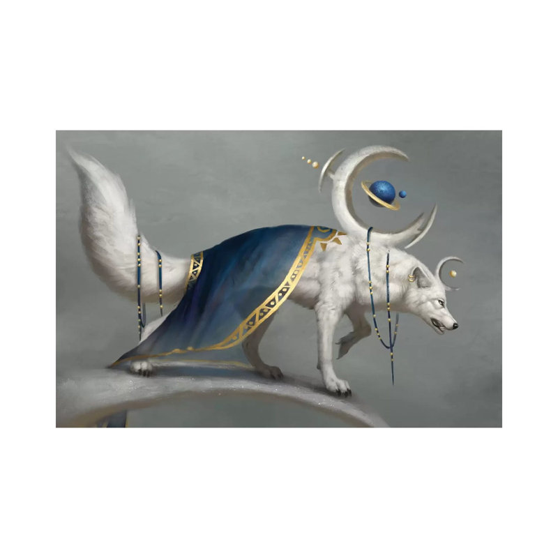 Controller Of Worlds by Jade Merien - Wrapped Canvas Print, 20.32cm H x 30.48cm W x 1.905cm D