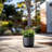 Small Concrete Round Planter / Pot With Drainage Holes-1218939149-1218939146