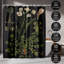 Rideau de douche Botanical Cuckoo Flower par Coastal Print & Design
