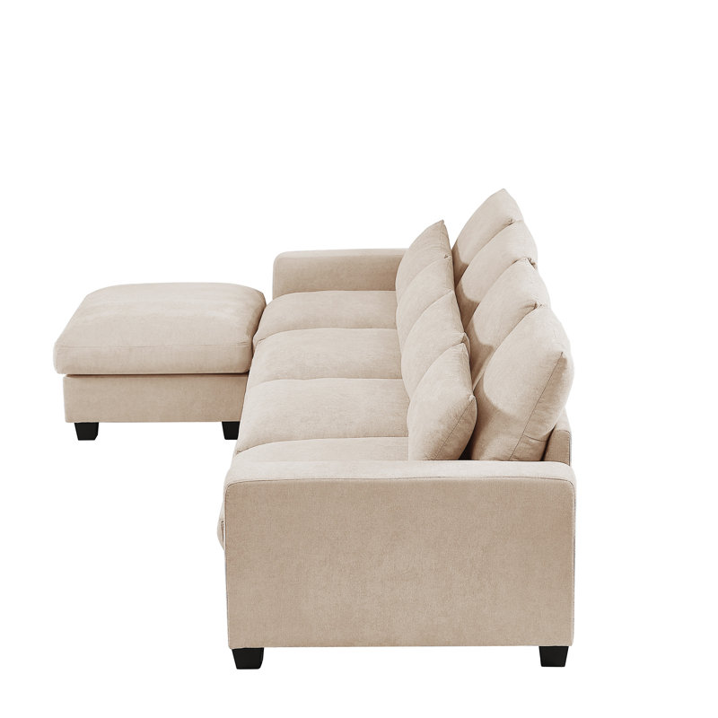 Canapé modulaire U_Style, Chenille beige
