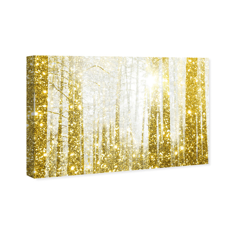 Magical Forest Peace - impression sur toile tendue, H 36 po x l 54 po