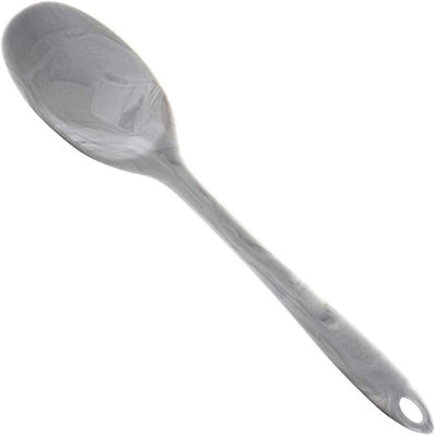 Gray marble silicone spoon, 11.25 inches