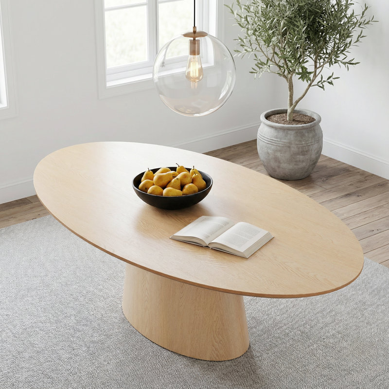 Table de salle à manger Anela, Chêne