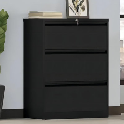 Ferrier 35.58'' Wide 3 - Drawer Steel Filing Storage Cabinet