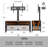 Tv Stand With Two Drawers, Fabric, Suitable For 37-65-inch Tv-245284377