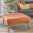 Rectangle Upholstered Fabric Ottoman