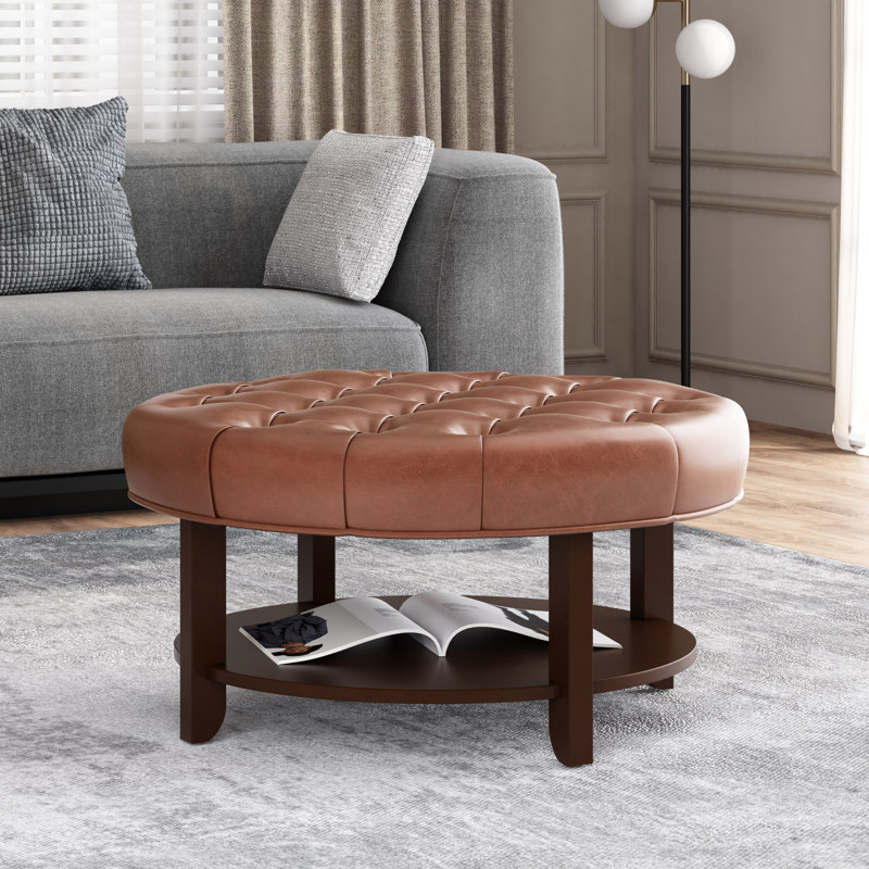 OTTOMAN ROND, Brun