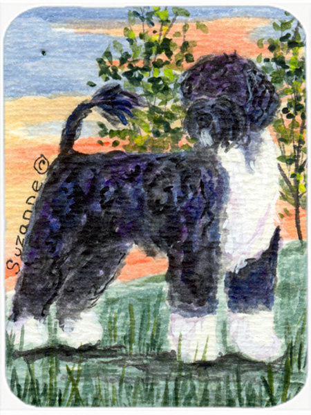 Planche à découper en verre pour chien d’eau Portuguese de Winston porter