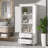 Tall Storage Cabinet With Two Drawers-558788007