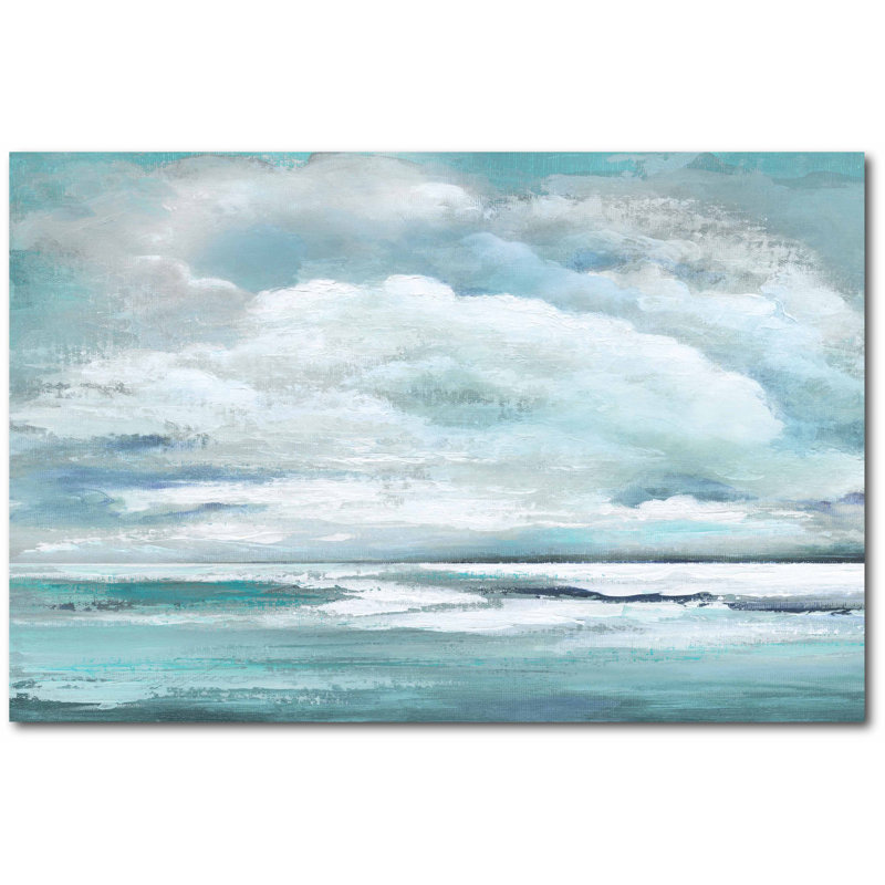 « côtier clouds », impression sur toile tendue, H 18 po x l 26 po