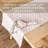 over&back Hand-Blocked Printed Cotton Table Runner-101293126-105427174
