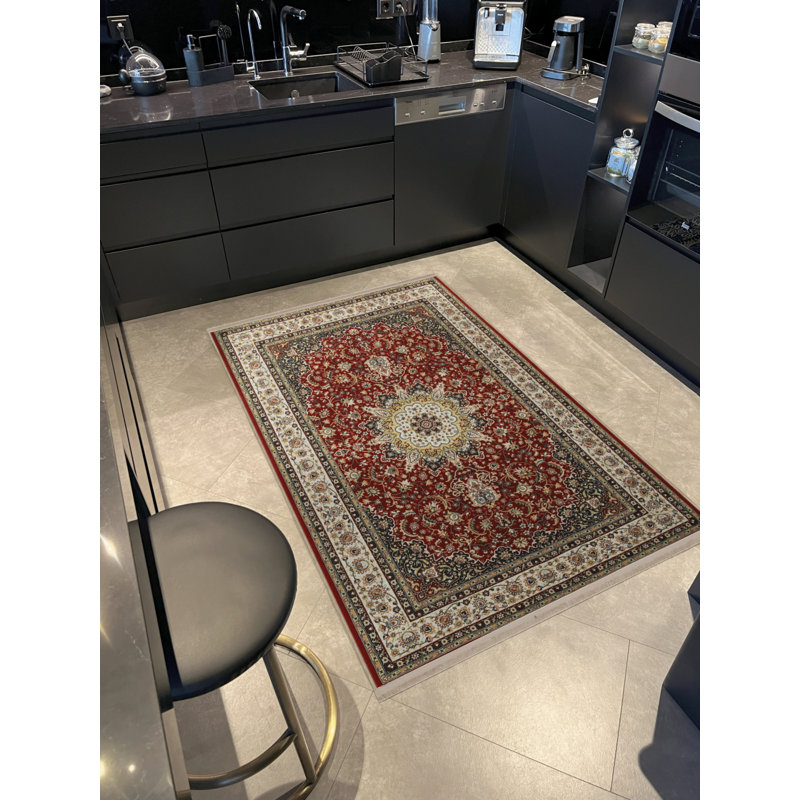 Willowdean Moroccan Indoor / Outdoor Rug, Runner 3'4" x 9'11"