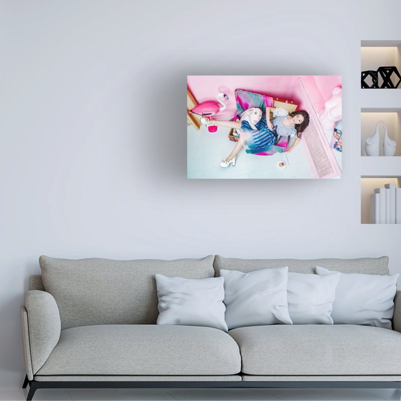 Art sur toile, bolologiste Tamila, H 12 po x l 19 po