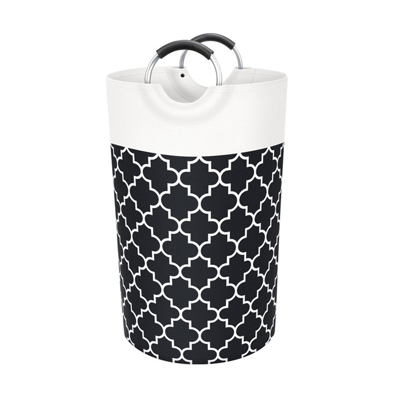Polycotton Laundry Basket