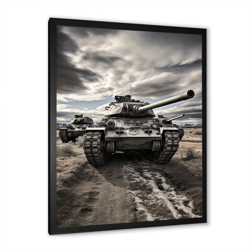 «Children Steely Resolve I» sur toile, Cadre d'angle fermé noir, H 32 po x l 24 po x P 1 po