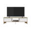 Meuble télé 65 po Noe Velmora - Console de télévision moderne avec tablettes de rangement ouvertes-1756380843
