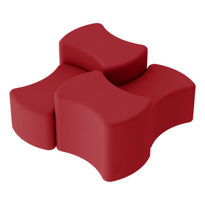 Repose-pieds rembourré Pro Series, paquet de 4