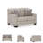 53'' Upholstered Loveseat-1933835013