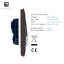 Trendi Switch 4 Gang 1 or 2 way Rocket Light Switch-117403644