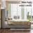 Deep Tufted Headboard Upholstered Wingback Bed-1104464854-1104464875