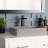 Chevington 12.88'' Concrete Rectangular Bathroom Sink-66194817
