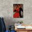 Red Barrel Studio 'Fantasy In Red' By Monica Stewart, Canvas Wall Art-1321894947