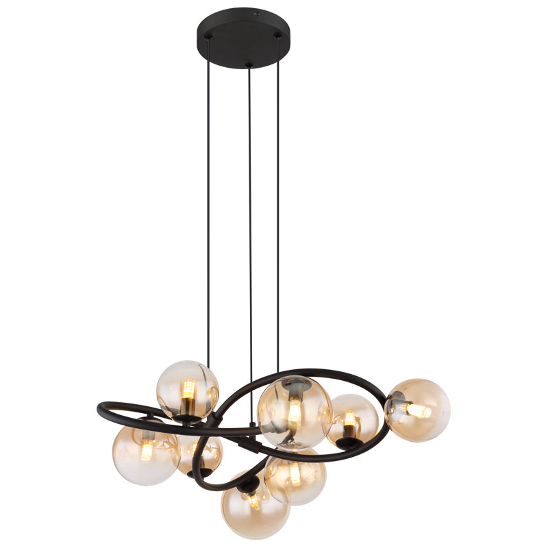 Nakasi 8 - Light Matte Black Pendant