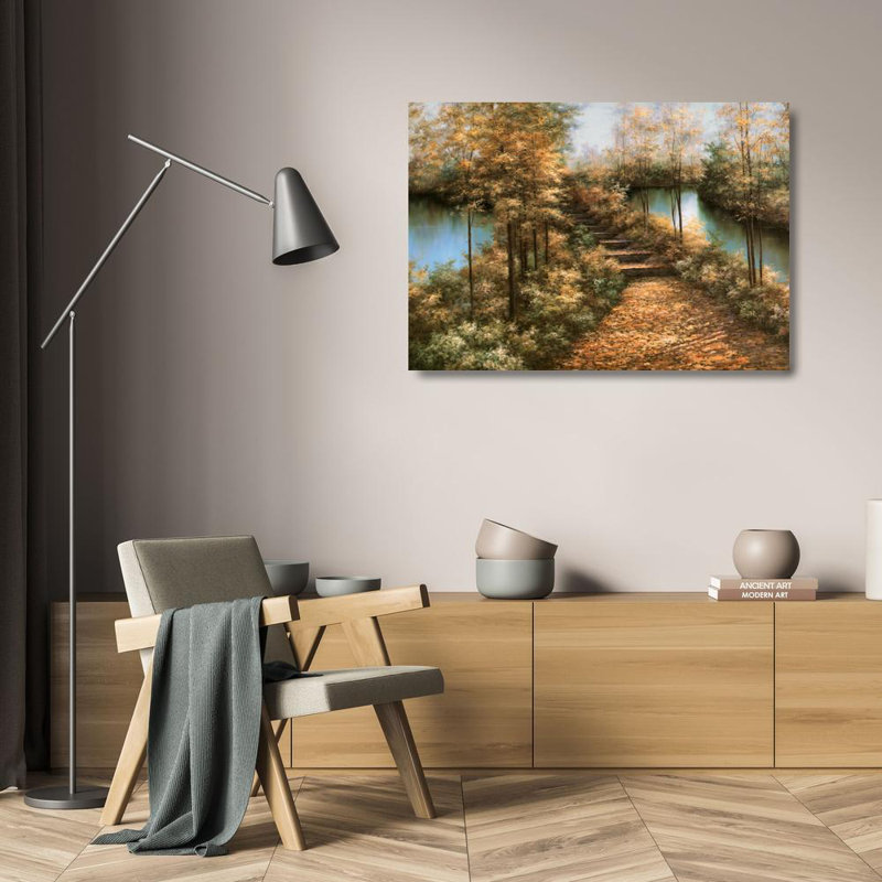 Feuilles d'automne, H 17 po x l 24 po