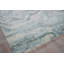 Saccara Blue Wool/Bamboo Silk handloomed Area Rug-2013052063