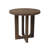 Transitional Solid Mango Wood Accent Side Table
