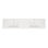 Better Vanity 19.5'' High Gloss White Stone Rectangular Bathroom Sink with Overflow