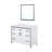 Dark Grey Bath Vanity 48 in. W x 22 in. D, White Quartz Top and 34 in. Mirror-1862693254
