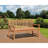 Amiracle Solid Wood Teak Outdoor Bench