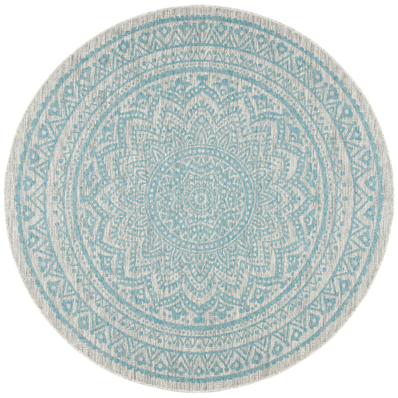 Tapis d'intérieur / extérieur Amedee Performance, Rond 4 pi
