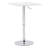 Anassi Square Metal Base Adjustable Dining Table-1621829412-1685592551