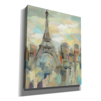 «Paris Impression» par Silvia Vassileva, art mural sur toile