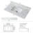 Undermount Rectangular Ceramic Sink-117205374