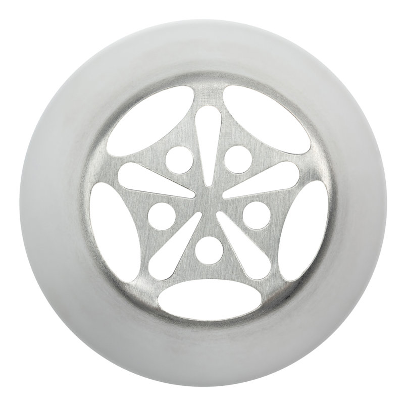 Pointe de passepoil russe pour restaurant, 1 pointe de décoration de gâteau de fleurs - # 55, résistante à la corrosion, pointe de décoration en acier inoxydable pour givrer, laver la vaisselle, décorer des petits gâteaux, des gâteaux ou des biscuits