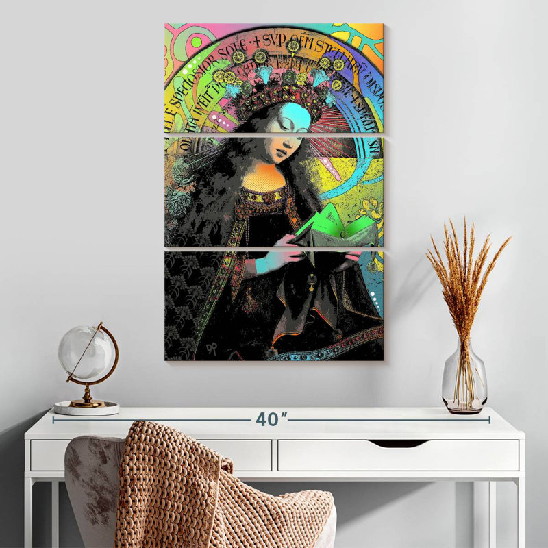 Retable Leisha Ghent, H 32 po x l 20 po