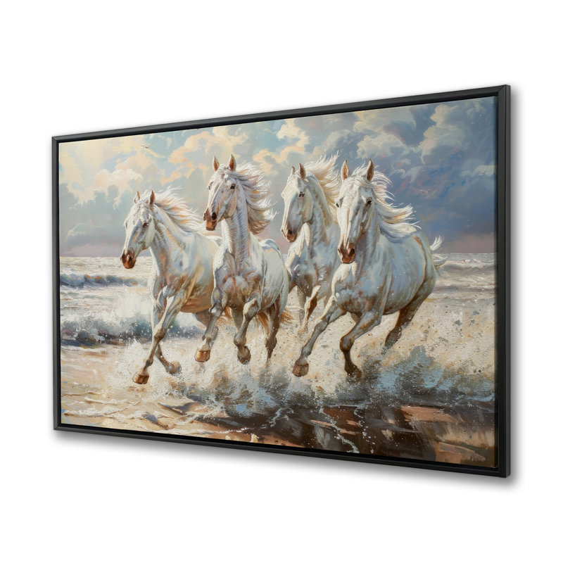 Splash - Art encadré sur toile brun pour la décoration intérieure | Accent élégant