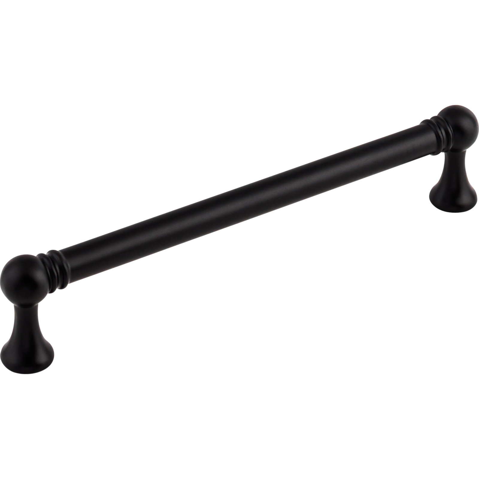 Kara Bar Cabinet Pull, 6 5/16", Flat Black
