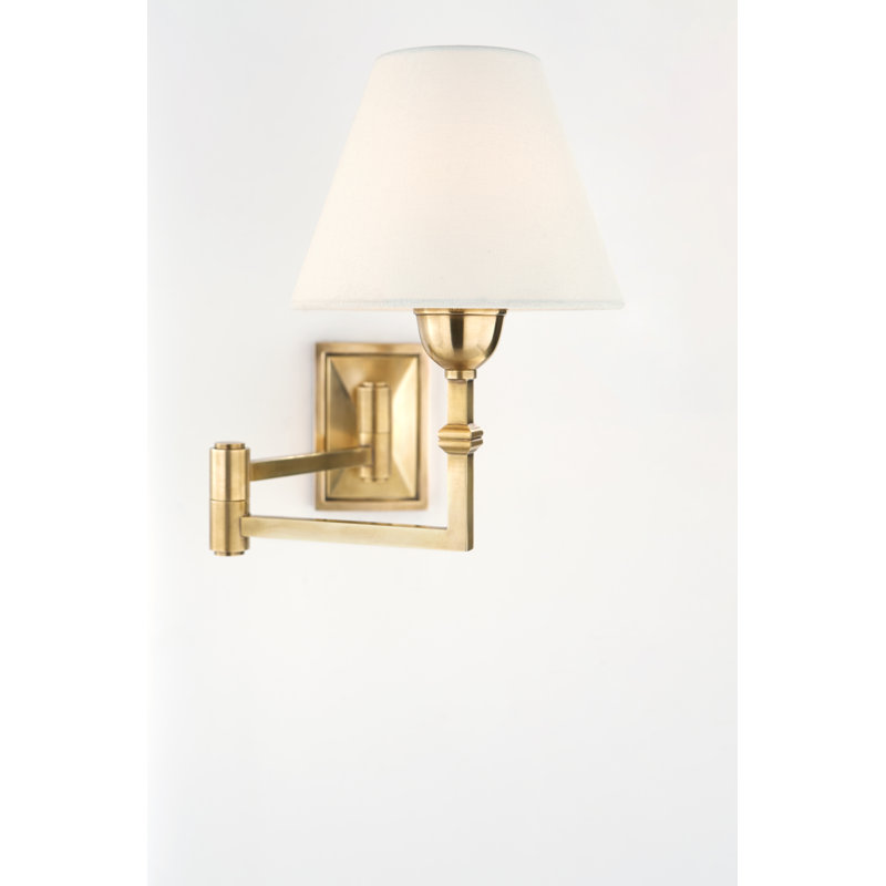 Jane 1 - Light Swing Arm, Hand-Rubbed Antique Brass