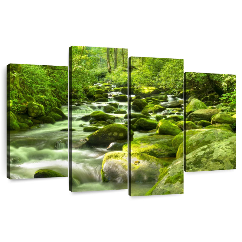 Kerrick Mossy River, 32" H x 52" W