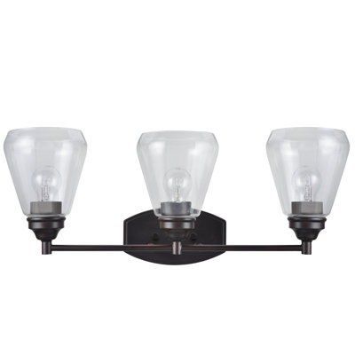 Crosstown 3 - Light Dimmable Vanity Light