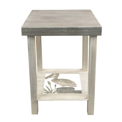 Table de bout en bois massif Heckstein