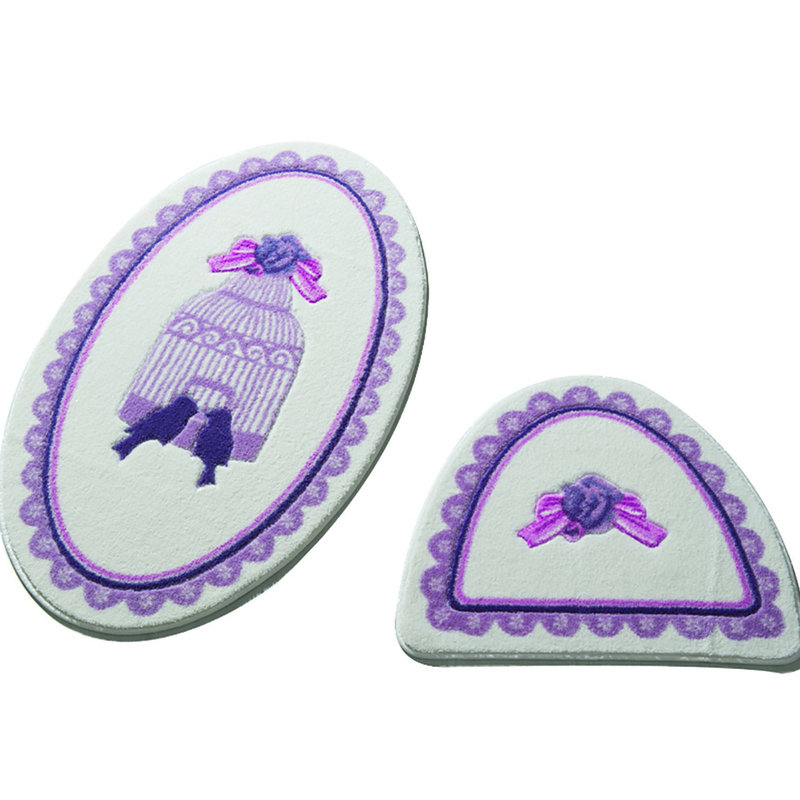 Ensemble de 2 tapis de bain Senita