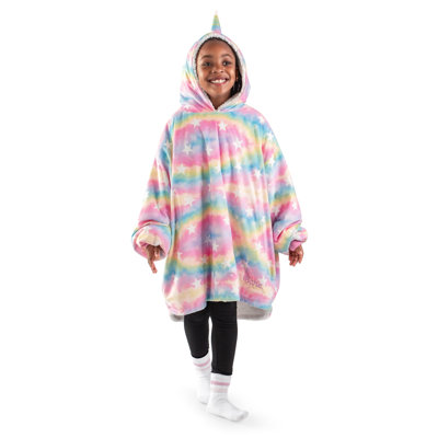 Wearable Hooded Sherpa Blanket