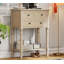 Console mince avec plusieurs options de rangement, idéale pour rehausser la décoration intérieure et organiser les espaces de vie.