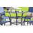 Fredkin 4 - Person Patio Dining Set with Square Table , Cushions Included-413717794